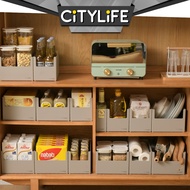 Citylife 1.2L to 9.7L Storage Box Organizsation Box Wardrobe Kitchen Living Room Storage Boxes Organ