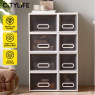 Citylife 15L Stackable Storage Chest Drawers box Home Organizer Drawer Plastic Cabinet G-5201