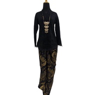 NEW ARRIVAL Kebaya Lace with Pario | Black Eaa Fashion