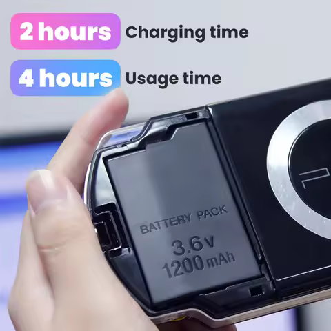 New for Sony Replacement Battery 1200Mah 3.6V Lithium Ion for Sony Psp 2000/3000 Psp-S110 Game Conso