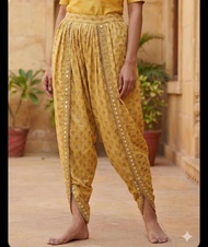 INDIAN DHOTI PANTS FOR WOMEN FREE SIZE CAN FIT UNTIL 3XL