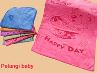 Pelangi Baby Handuk Mandi Bayi/Handuk Bayi Baru Lahir Tebal Lembut Nyerap Air Ukuran 50x100  Terlari