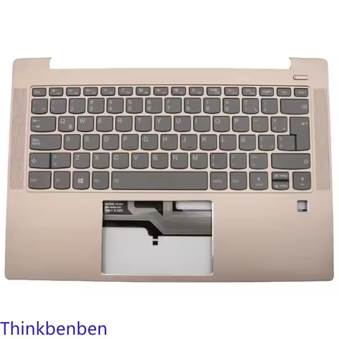 LAS Latin Spanish Copper Keyboard Upper Case Palmrest Shell Cover For Lenovo Ideapad S540 14 14IWL 1