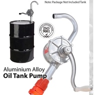 LH-4602B 44gal Aluminium Alloy Self Priming Rotary Oil Diesel Fuel Hand Pump Barrel Drum Tank Suctio