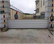 Flood Barrier Reusable Metal Flood Protection Barriers For Garage Door/Basement/Road, Flood Control 