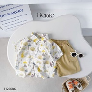 BERNIE KIDS - Bernie Happy Dinosaur Shirt Set