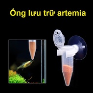 Drip feeding tube artemia feeding tube food container