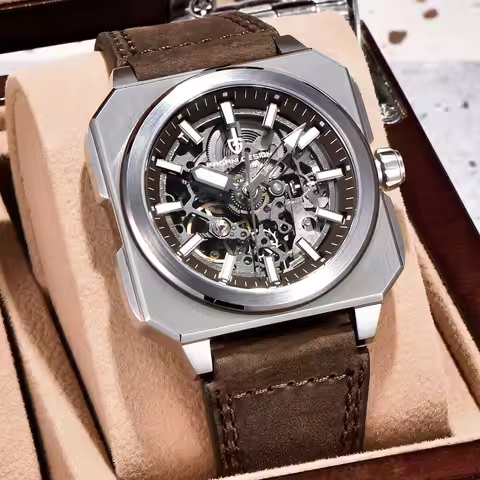 PAGANI DESIGN Top Brand 1791 Hollow Mechanical Men Watch Classic Luxury Men Waterproof Automatic Wat