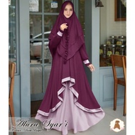 Gamis Kebaya Pesta Alura Jumbo Ori, Baju Pesta Gamis Brukat Jumbo