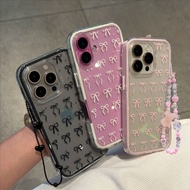 Bow Soft 2 In 1 Casing Samsung S26 Ultra Plus A07 A17 5G A06 A16 A56 A55 5G A36 S24 S25 S23 S22 Ultr
