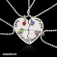 KINDERLYN 4 Bff Friend Fashion Nice Gift Necklace