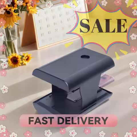 Mobile Film Slide Scanner with LED Backlight Slides and Negatives Film Scanner Digital Photo Convert
