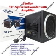 Stellar 10" inch Subwoofer with Sealed Box & Built In Amplifier