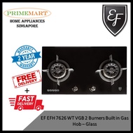 EF EFH 7626 WT VGB 2 Burners Built In Gas Hob* 2 YEARS LOCAL WARRANTY