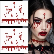 NOOEPC 2 Packs Vampire Face Jewels Face Gems, Vampire Costume For Woman Vampire Accessories, All In 