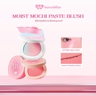 [LIVE HOT] BNB barenbliss Moist Mochi Paste Powder Blush [Cream to Powdery | 12H High Impact Color] 