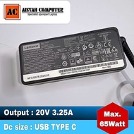Original charger adapter Thinkpad A275 A285 A475 A485 E490 E590 - 65watt 20V 3.25A type c