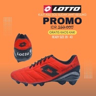 Lotto Football Boots Made of Genuine Cowhide & Sole, Sewn Around, Safe, Strong, Size: 38-43