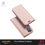 DUX DUCIS SKIN PRO iPhone 11/iPhone 11 Pro/iPhone 11 Pro Max Flip Case / Standable Wallet Flip Cover With Card Slot Casing Phone Case