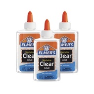 Elmers washable Clear liquid School slime craft Glue - Elmer's School Glue Washble Clear For slime Size 5oz E305