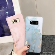 Pink Blue Marble Samsung s8+ mobile phone shell S8 protection cover Samsung S7edge Shell s8+ couple