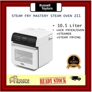 Russell Taylors Steam & Fry Mastery Steam Oven (10.5L) Z11 (3-in-1 Air Fryer/ Oven + Steamer + Steam