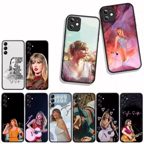 Poster Taylors TS Swifts Phone Case for Samsung Galaxy S25 S23 S22 S24 FE Ultra Plus A56 A05 A06 A15