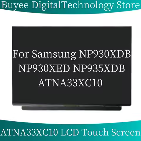 13.3 Inch ATNA33XC10 For Samsung Galaxy Book 2 Pro 13 NP930XDB NP930XED NP935XDB Laptop LCD Touch Sc