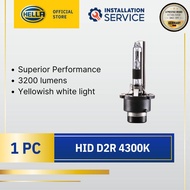 HELLA HID Xenon Headlight Bulb D2R 4300K 8GS 178 560 821 (Single bulb)