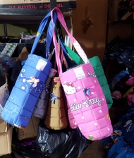 Tas botol minum 1 liter taperware botol aqua tempat minum