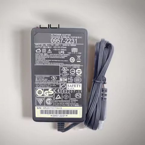 0957-2231 AC Adapter Charger Power Supply 32V 375mA 16V 500mA for HP D1420 D1430 D1460 D2430 D2460 F