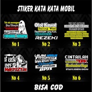VOL2. WORDS STICKERS - CAR WINDOW STICKERS - GLASScutting stikerS - CUTTING WORDS STICKERS
