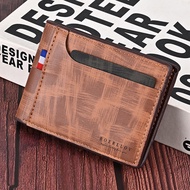 B0ERL Men's Short Wallet Large-Capacity Business Coin Purse Multi-Card Slot 20% Off Wallet Type jz12