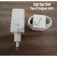 OPPO RENO 5 CHARGER ORIGINAL 100% 33WATT USB TYPE C CHARGER ORIGINAL SUPER VOOC CHARGER FAST CHARGIN