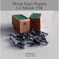 1SMG Wood screw head plus 3/s4 in wood screw/ galvanized screw/ 3/s4 x 6 in 19mm wood screw/ wood sc