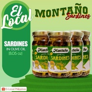 Montaño Spanish Style Sardines in Olive Oil (PER BOTTLE)