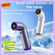 Y21 Rechargeable Sports Fan, 4000Mah Battery, 199 Speed Settings, Turbo, Digital Display