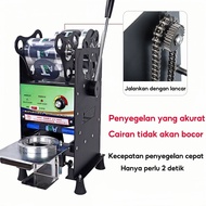 Mesin Cup Sealer Mesin Press Gelas Plastik bisa Sealing Machine Alat penutup minuman