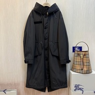 BURBERRY英國黑標男款連帽大衣