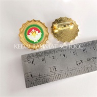 Dharma Wanita Dharma Wanita Brass Resin Brooch Pin