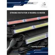 LED Rotator Controller Switch 12v - 24v 4 Colors 12 Modes