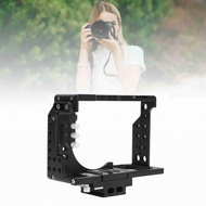 Alwaysonline Camera Cage Aluminum Alloy Case Rig for A7K A7II A7III A7SII A7RIII A7RII A7 Series wit