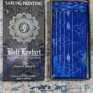 SARUNG BALI LESTARI BIRU MOTIF RANDOM - LAZORTA SHOP