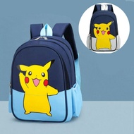 Trygo.id / Pokemon - Girls' Boys' Bags, Cartoon Character Elementary School Kindergarten Bags Beg Se