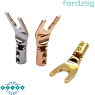 JENNIFERDZSG Hifi Banana Plug Banana Plug Banana Socket Speaker Terminal Gold Plated Connector Plug 