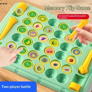 2-4 Player Flip Chess Memory Game Board Games Double Player Battle Puzzle Toy Kid Concentration