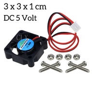 5V DC Video Fan 3cm Component Cooling Fan
