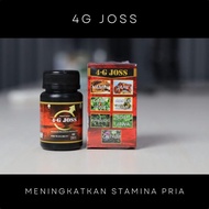 SPESIAL DISKON!!! 50% JAMU KUAT 4-G JOSS KAPSUL HERBAL MENINGKATKAN SATAMINA PRIA SUPLEMEN KESEHATAN