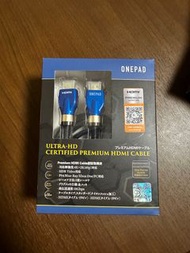 Certified Premium HDMI Cable高級HDMI線