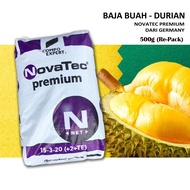 500g BAJA BUAH DURIAN -- NOVATEC PREMIUM 15:13:20 (+2+TE) Made in Germany